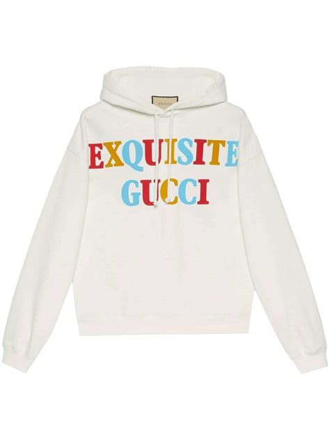 gucci sentence hoodie|Gucci hoodie sale.